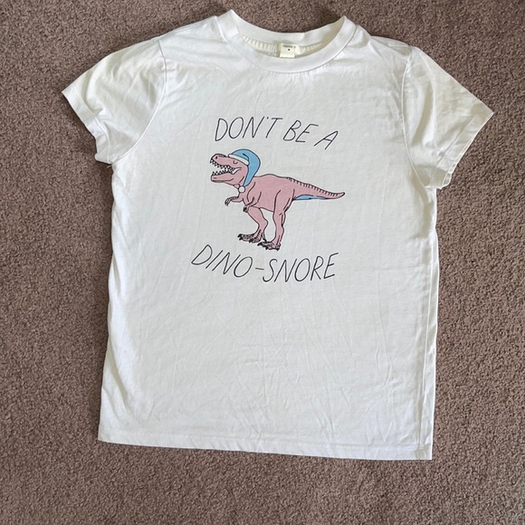 Forever 21 Dinosaur Tee and Shorts Pajama Set - Picture 2 of 8